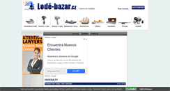 Desktop Screenshot of lode-bazar.cz